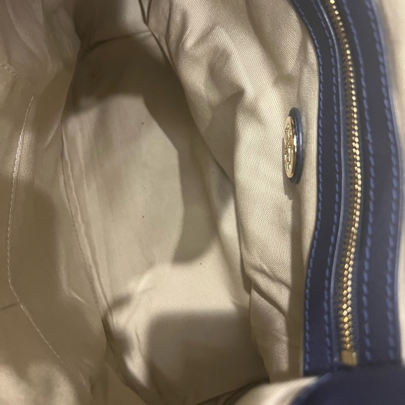 Tory Burch Piper Flap Nylon Backpack - Blue